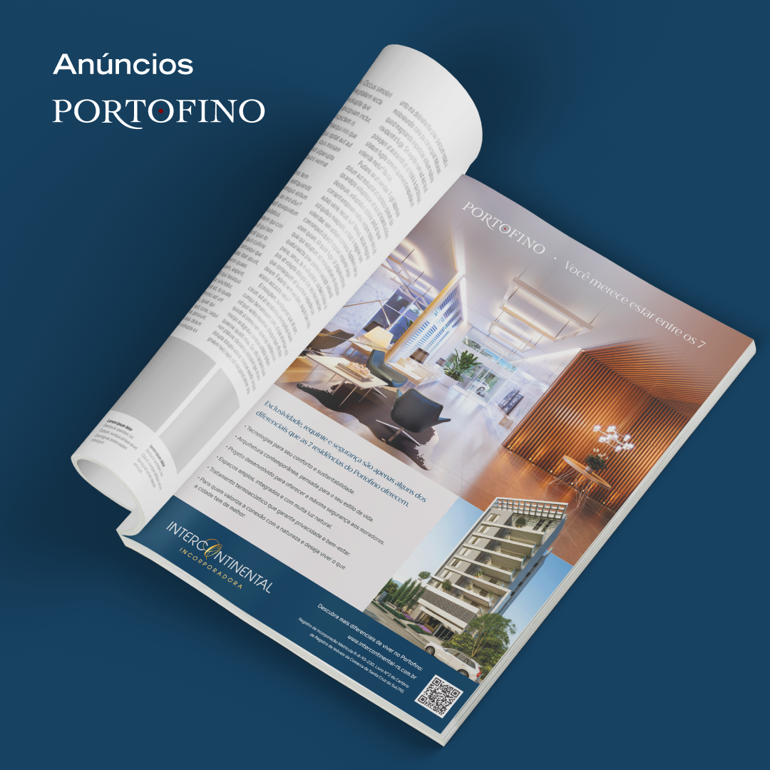 Anúncios de divulgação do Portofino