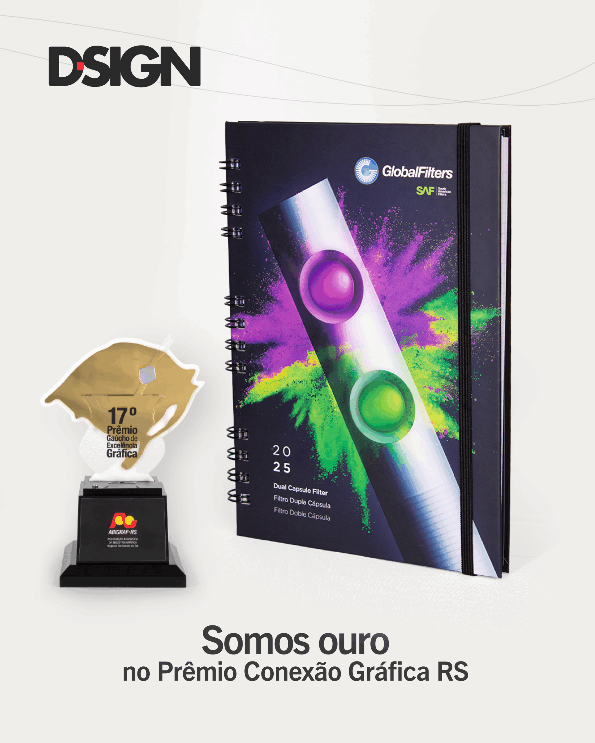Somos OURO no Prêmio Conexão Gráfica RS 2025!